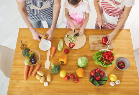 Elaboración de PLANES FAMILIARES DE HÁBITOS ALIMENTARIOS